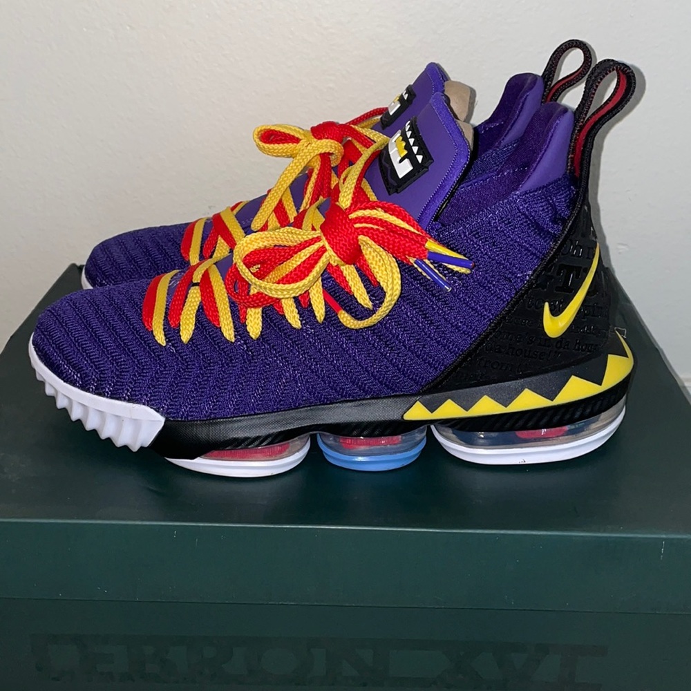 Worn Nike Lebron 16 Martin with box.